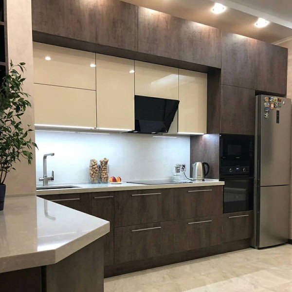 Кухня из пластика №144