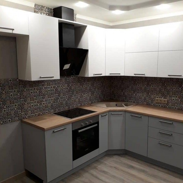 Кухня из пластика Феникс №113