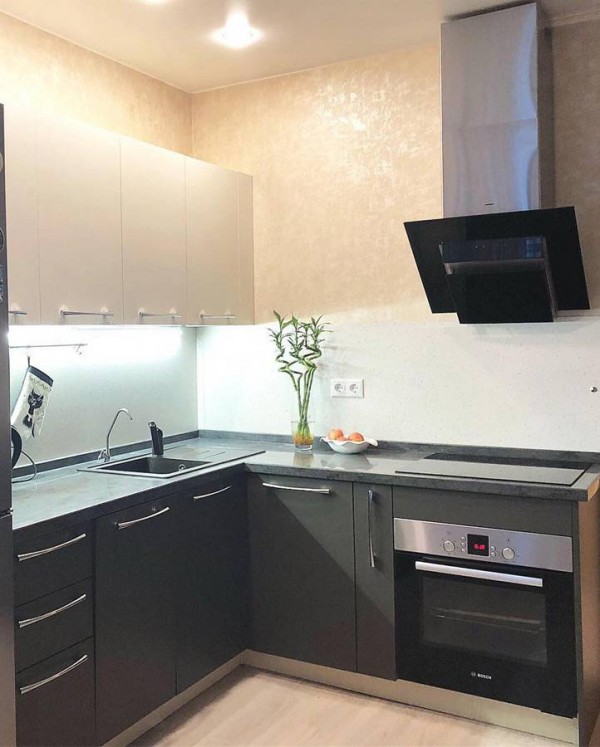 Кухня из пластика №132