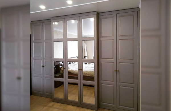 Шкаф-купе в спальню № 166