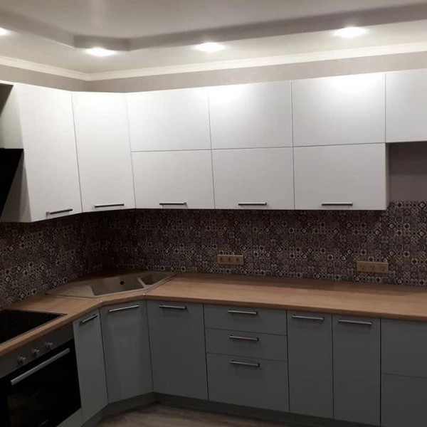 Кухня из пластика Феникс №113