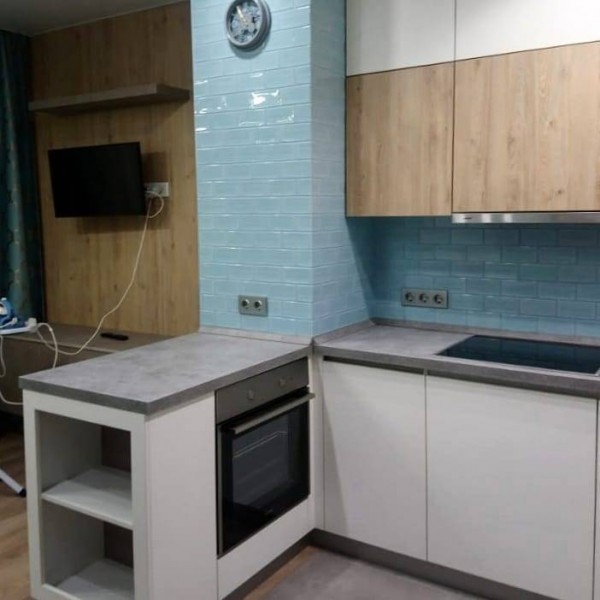 Кухня без ручек №12