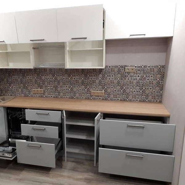 Кухня из пластика Феникс №113