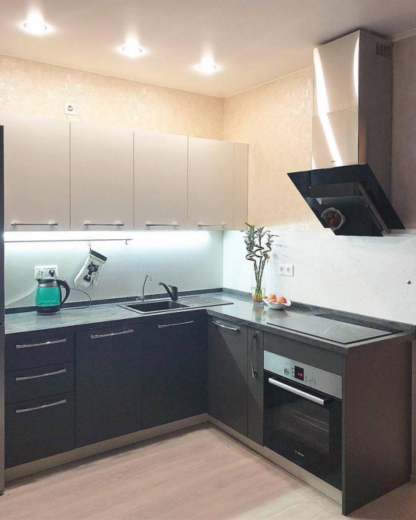 Кухня из пластика №132