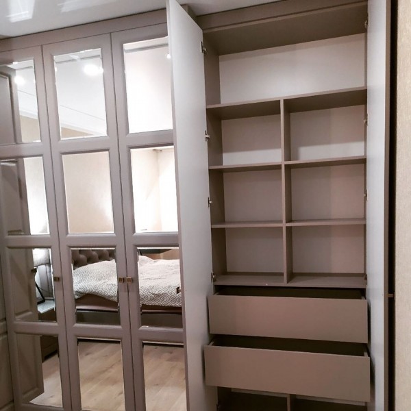 Шкаф-купе в спальню № 166