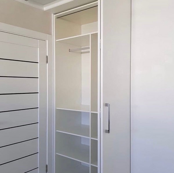 Распашной шкаф в гостиную № 145