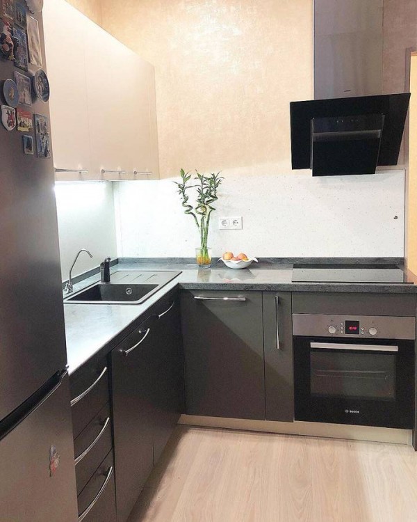 Кухня из пластика №132